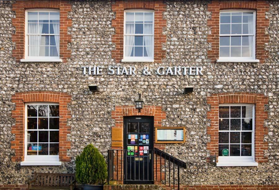 The Star And Garter Panzió East Dean  Kültér fotó